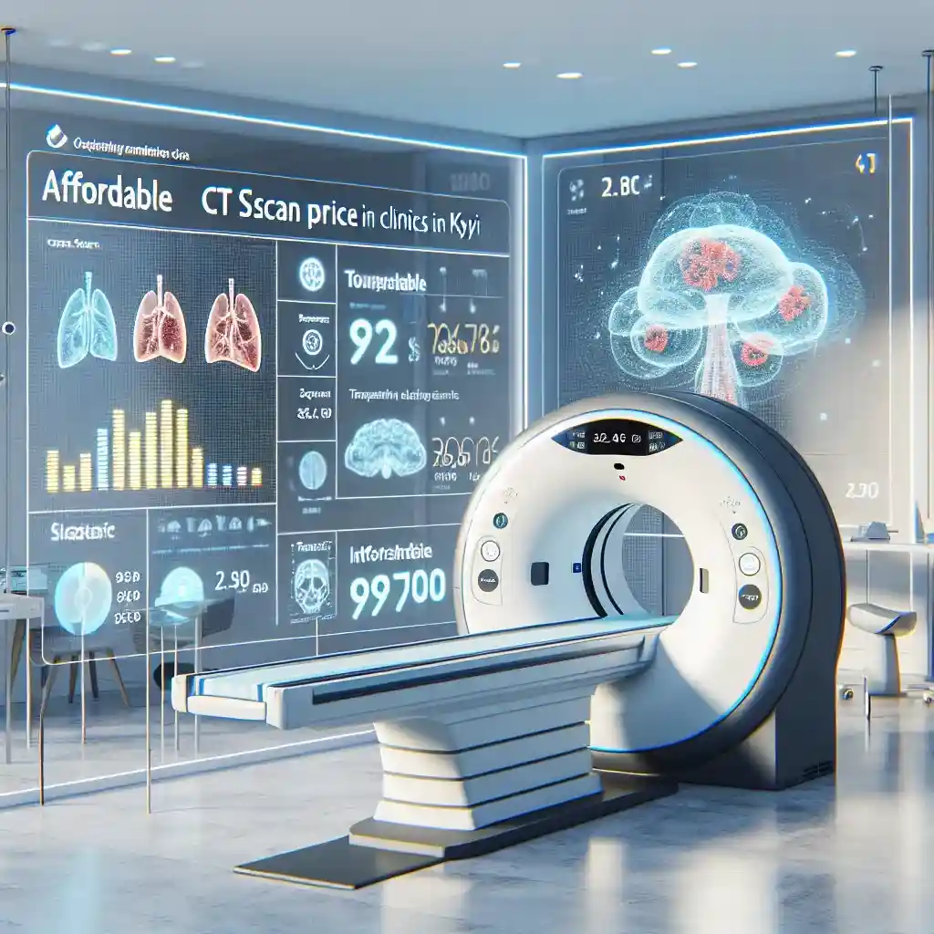 Скільки в середньому коштує КТ у клініках Києва